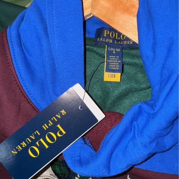 Polo Ralph Lauren Graphic Fleece-ls Lay Hoo boy size 14-16 - Picture 3 of 4